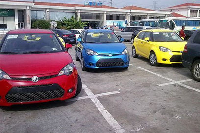 MG3 spied undisguised in China