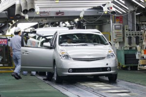 UK car manufacturing remains high