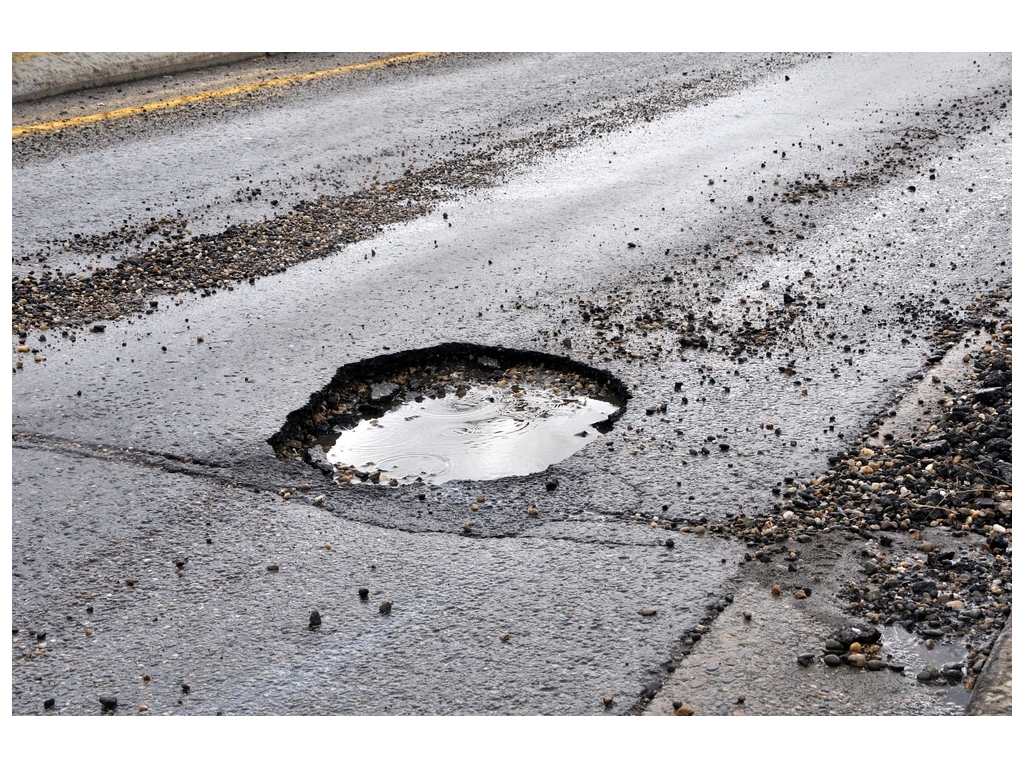 How to report a pothole